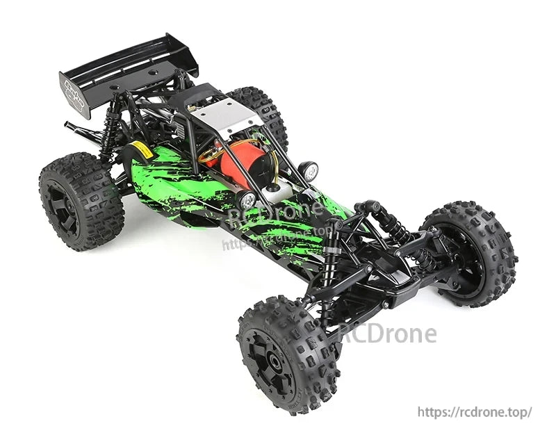 Rovan Baja 5B RC Car, A 1/5 scale 2WD gasoline RC car buggy with metal diff and rear axle brake.