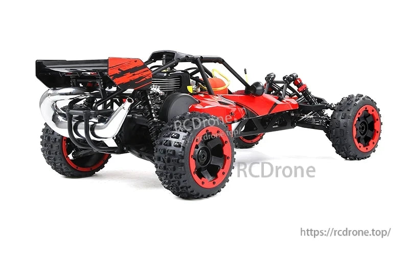 Rovan Baja 5B RC Car, Rock Crawler Baja 5B features a 29cc single-cylinder engine, rear wheel drive, and advanced suspension system.