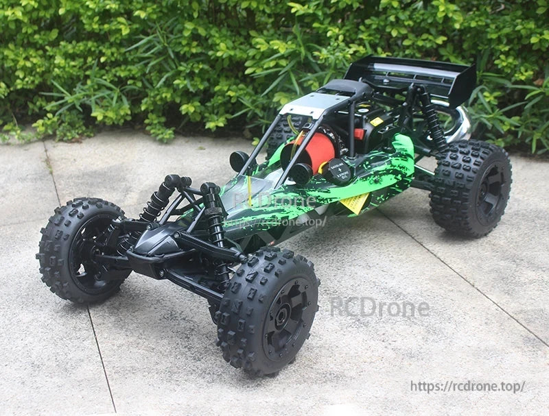 Rovan Baja 5B RC Car, Let battery cool before charging or charge after half an hour.