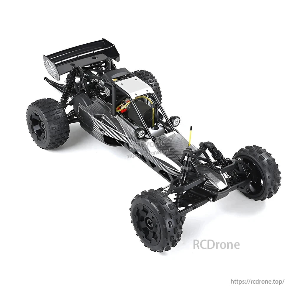 Rovan Baja 5B Rofun Baha: 1/5 scale 2WD gasoline RC buggy with 2.4G 6CH radio, rear axle brake, metal differential, and ARTR setup for easy assembly and control.