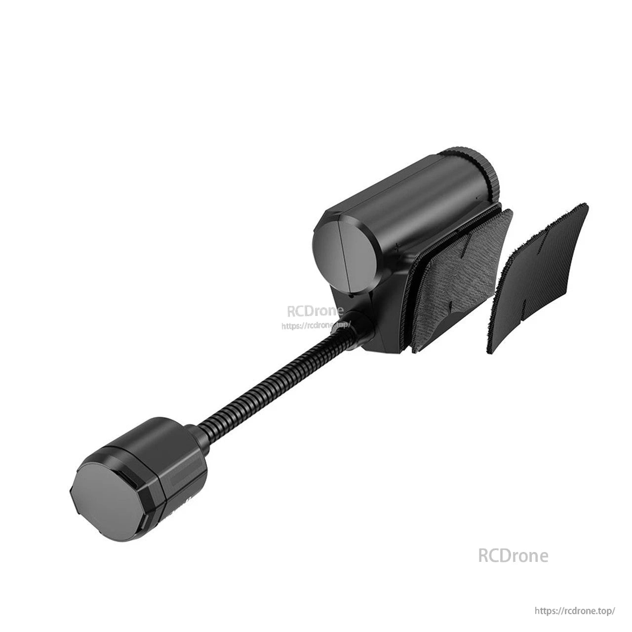 RunCam Helmet Camera 4K IMX415 captures 4K/30fps, 2.7K/60fps, and 1080p/60fps video with 138° FOV, weighs 118g, features Type-C, and includes a flexible mount.