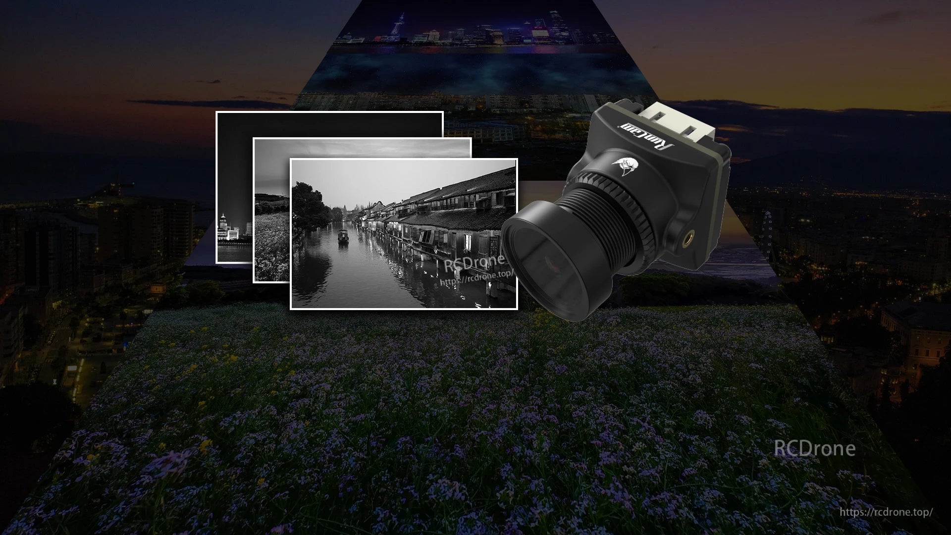 RunCam Night Eagle 3 Camera, The RunCam Night Eagle 3 V2 is a starlight night vision FPV camera designed for low-light flying.