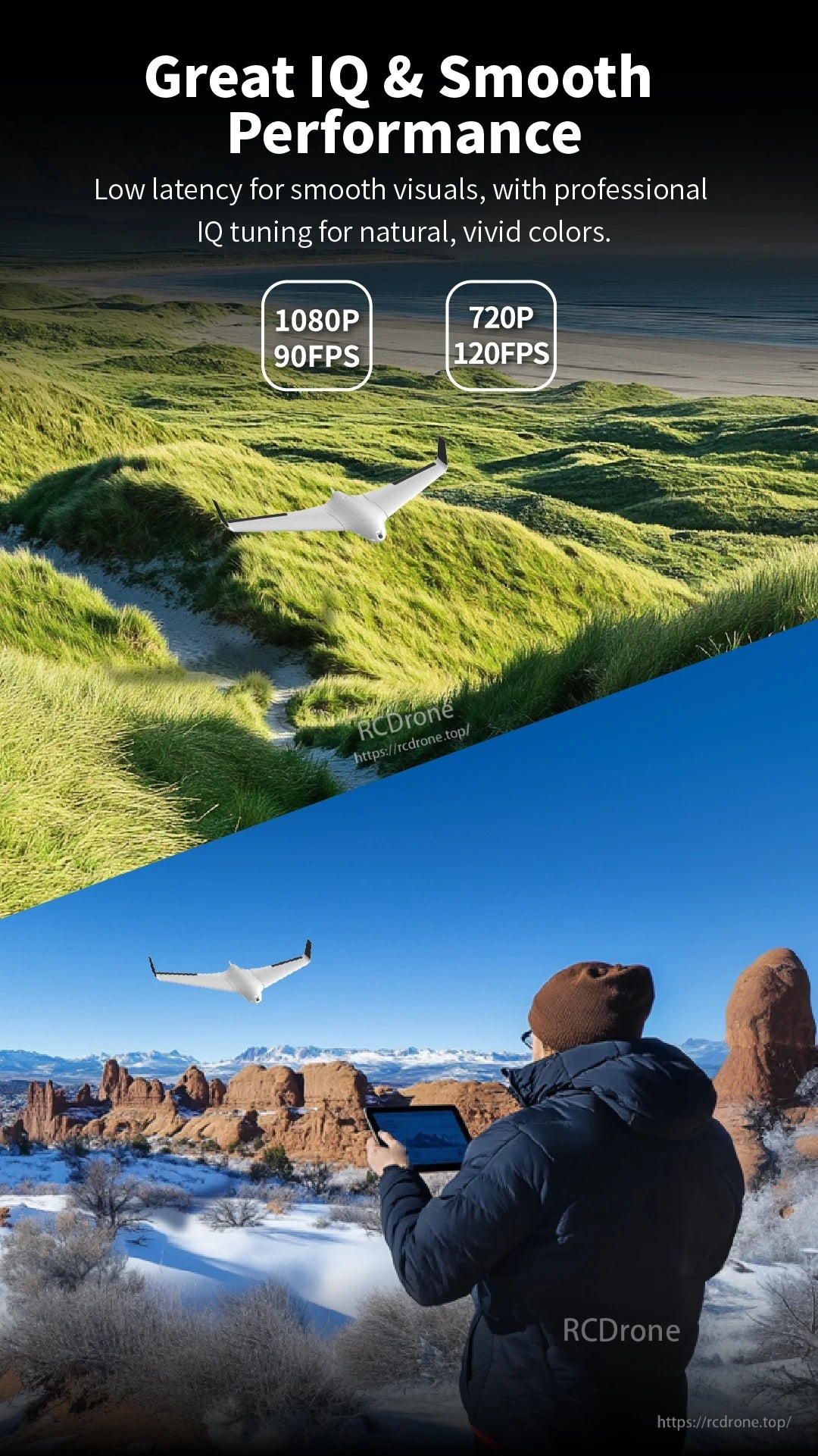 RunCam WiFiLink 2 AIO FPV, High-performance camera with great image quality and smooth performance for seamless video streaming