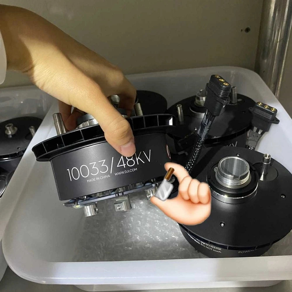 T40 DJI Brushless Motor - 10033 48kv Aircraft Plant Protection UAV Motor Accessories Drone T40 Engine Parts Airplane Agriculture Drone Motor 6 T40 DJI Brushless Motor, 10033/48kV WWWDJICOM IcHNA MaDE