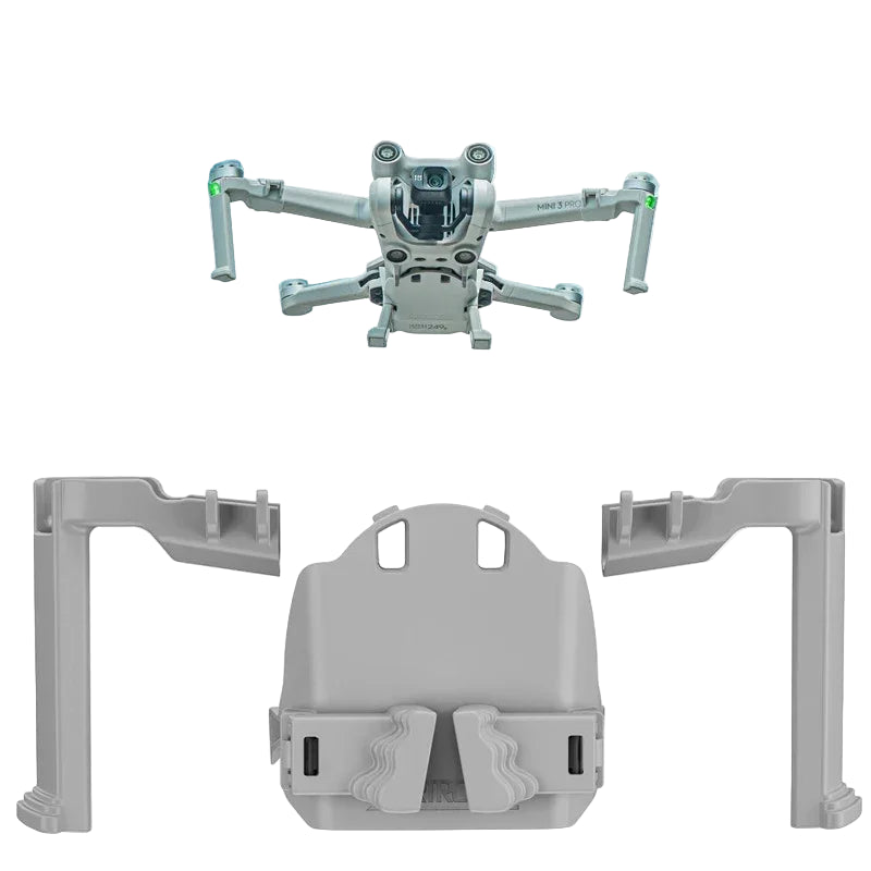 Landing Gear for DJI Mini 3 / Mini 3 Pro – Foldable Quick‑Release Heightened Extender, 15mm Raise, Long Leg Foot Protector