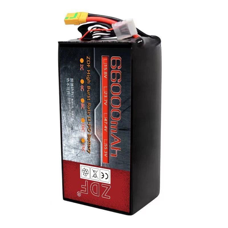ZDF 6S 12S 14S 66Ah 66000mah High Capacity Single Cell 3.95V max 4.45V LiHvsolid state high density 66ah 35ah battery pack for UAV Agriculture Drone Battery 4 RC Parts & Accs : Batteries - LiPo Origin