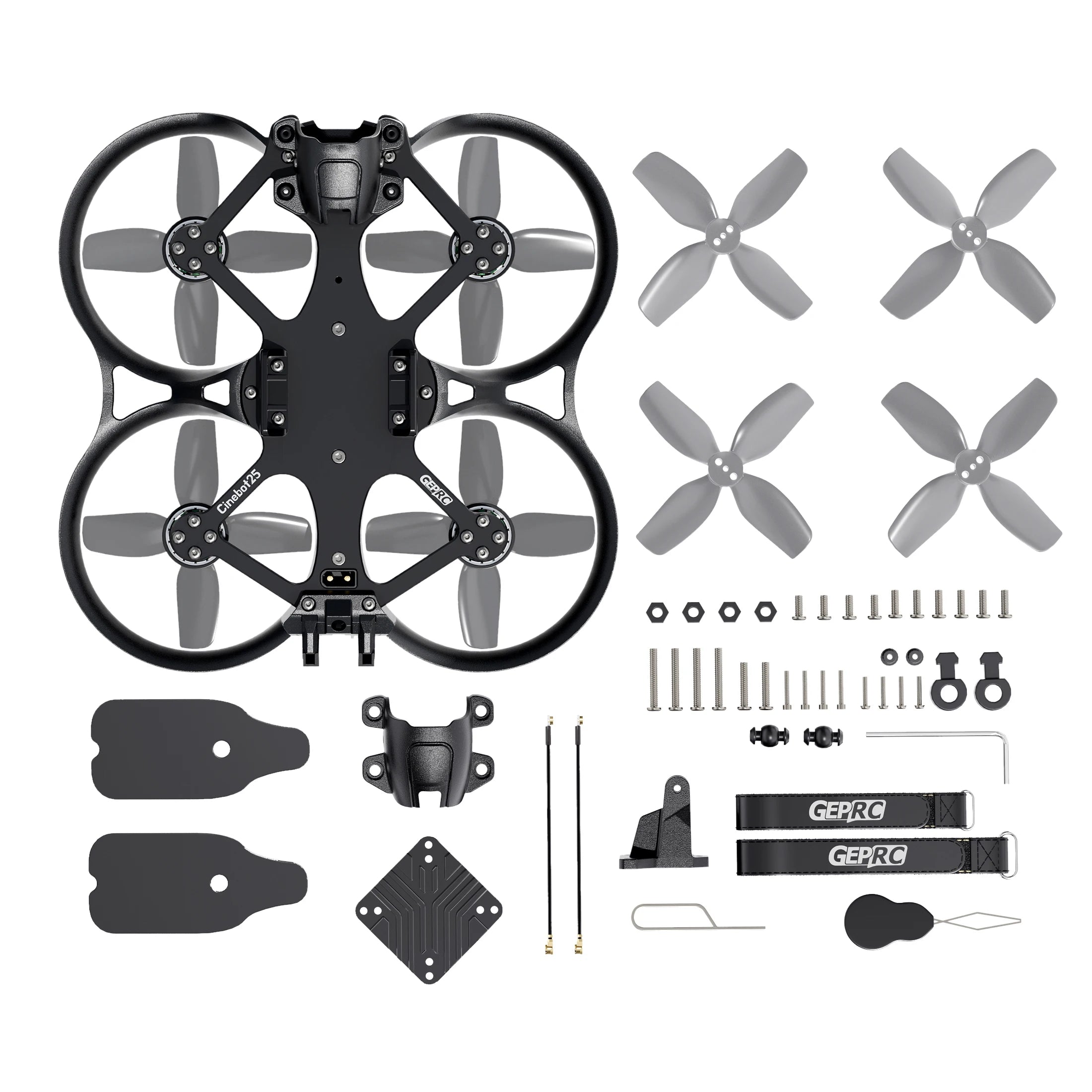 GEPRC Cinebot25 S WTFPV 2.5inch FPV Drone - G4 45A AIO FC ESC BLHeli 32Bit 45A RC 1505 4300KV Motor Racing Freestyle Quadcopter 27 GEPRC Cinebot25 S WTFPV 2.5inch FPV Drone, it will debut with a revolutionary external design and unbelievable performance