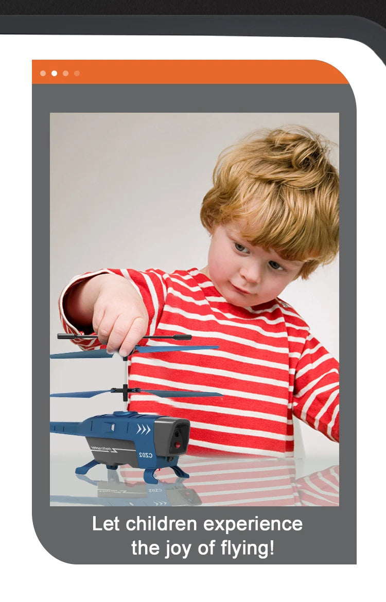 CZ02 Rc Helicopter, 7of Let children experience the joy of flyingl S05
