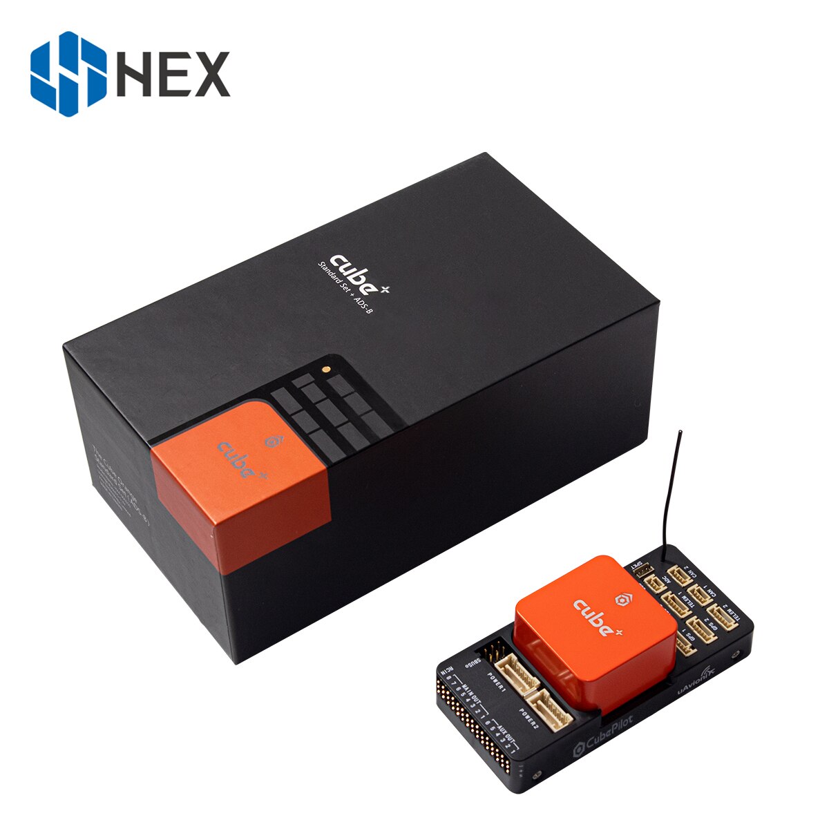 HEX Pixhawk 2.1 PX4 PIX 32 Bit Flight Controller Autopilot - The Cube Orange + Standard Set W/ Here 3 GPS &amp; ADS-B Carrier Board