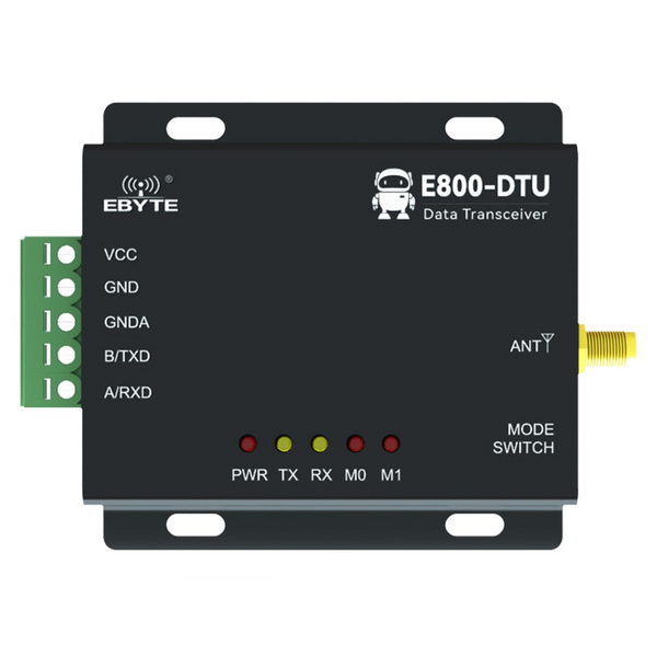 RS485 LoRa Modem Industrial Digital Radio - 433MHz 20dBm FEC Wireless ...