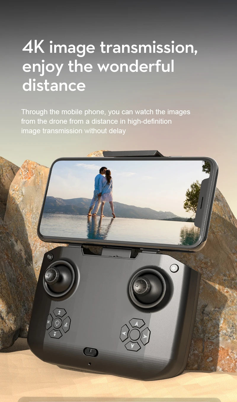 4k image transmission, enjoy the wonderful distance through the mobile phone