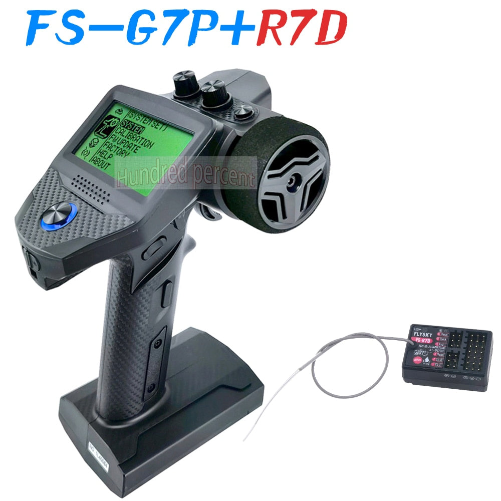 FLYSKY FS-G7P R7P - 2.4G 7CH ANT プロトコル無線送信機 PWM PPM I ...