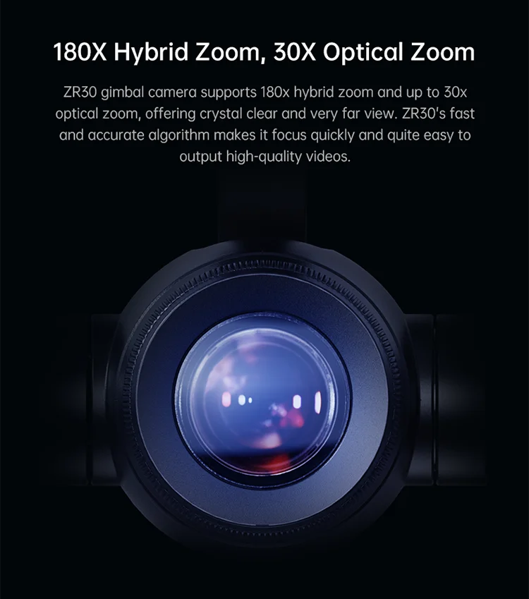 ZR3O's fast and accurate algorithm makes it focus quickly and quite easy to output