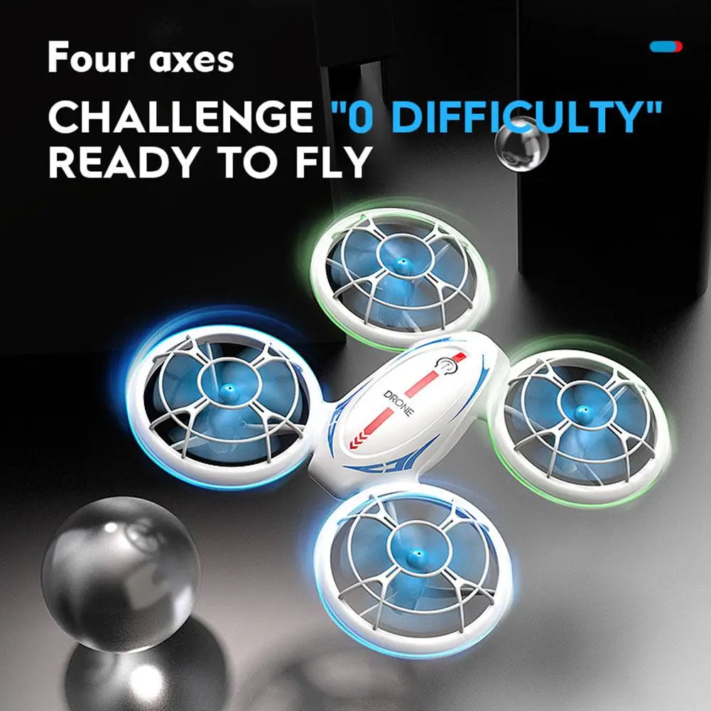 2.4G Remote Control Drone With Led Light Quadcopter Remote Control Helicopter Toy For Boys Gifts 12 four axes challenge "0 difficulty" ready to fly