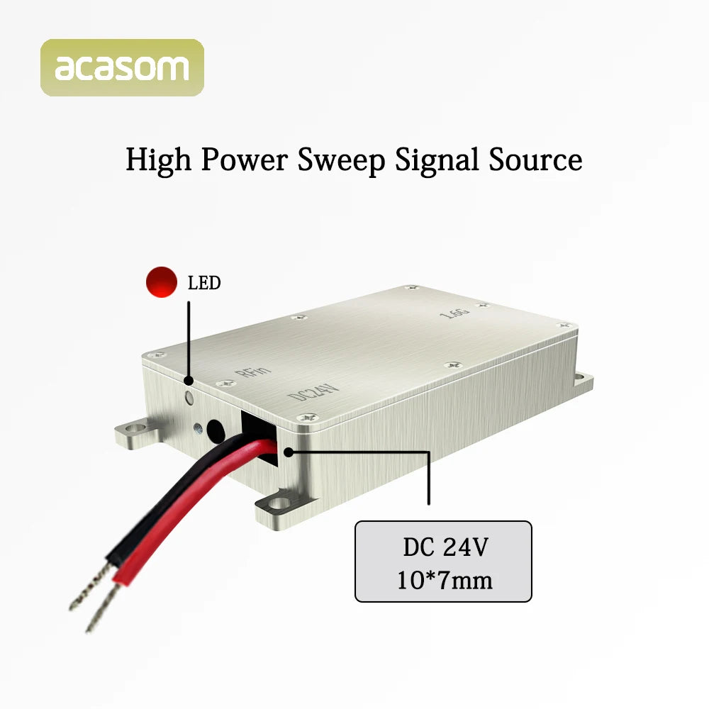 700-1100MHz Block Drone Flying 50W High Power wireless Signal Sweep Signal Source For FPV WiFi6 RF High Power VCO Anti Drone 11 acasom High Power Sweep Signal Source LED DC 24V 10*7