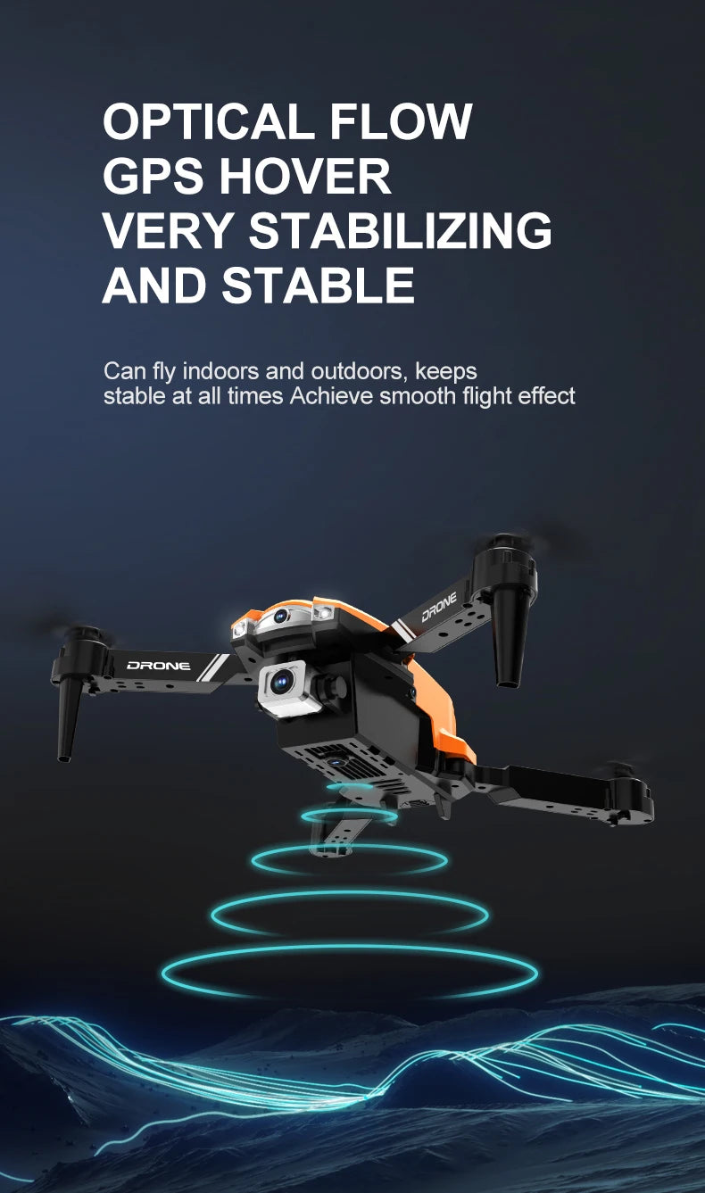 S2 Drone, optical flow gps hover very stabilizing and stable can fly