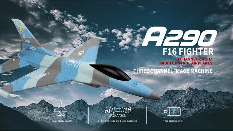 WLtoys A200 Rc Plane, Zg0 F16 FIGHTER CHANNEL 2.4GHZ RADIO