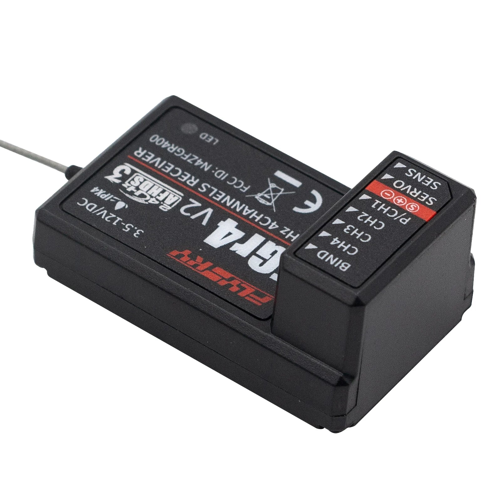 FlySky FS-FGR4 2.4Ghz 4CH Receiver - AFHDS3 for FlySky Noble FS-NB4 Transmitter 9 FlySky FS-FGR4 2.4Ghz 4CH Receiver, 0 031 OobusjZbN 43n13238 ai E