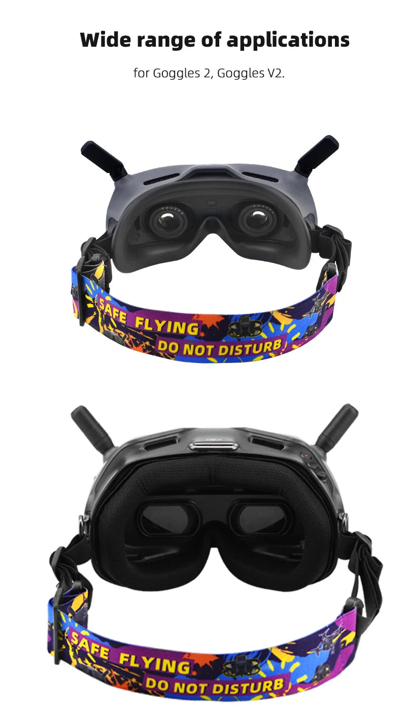 Eye Mask/Pad for DJI AVATA Goggles 2. Wide range of applications for Goggles 2. Goggle V2 . DO NOT 