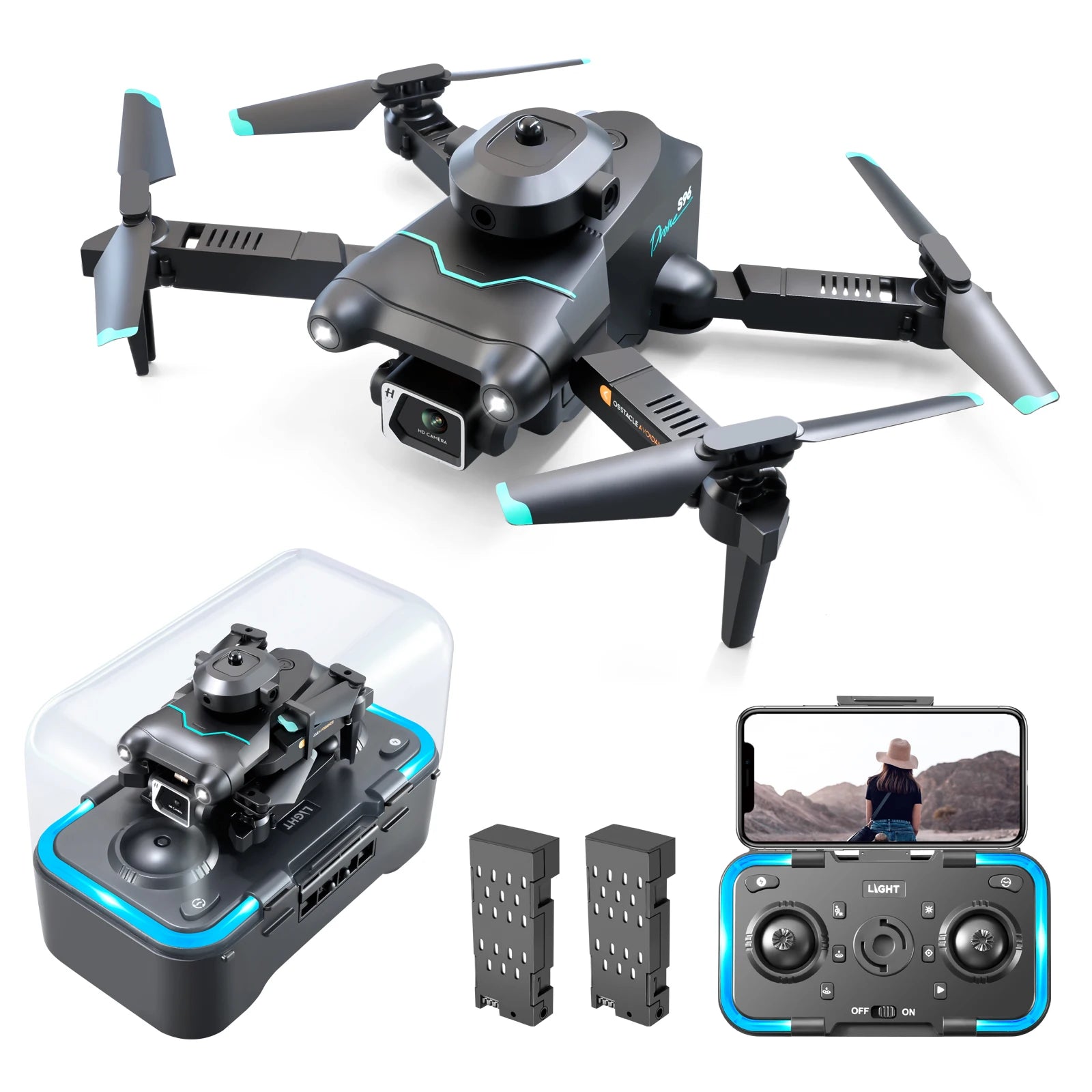 s96 mini drone features : fpv capable features