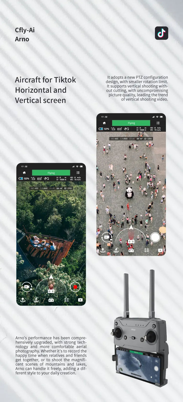 C-FLY Arno SE MAX Drone - Profesional 4K HD Camera 3-Axis Micro Gimbal 5G Wifi GPS Drone With HD Camera FPV Brushless Foldable RC Quadcopter Professional Camera Drone 52 C-FLY Arno SE MAX Drone, Arno's performance has been compre- hensively upgraded, with strong