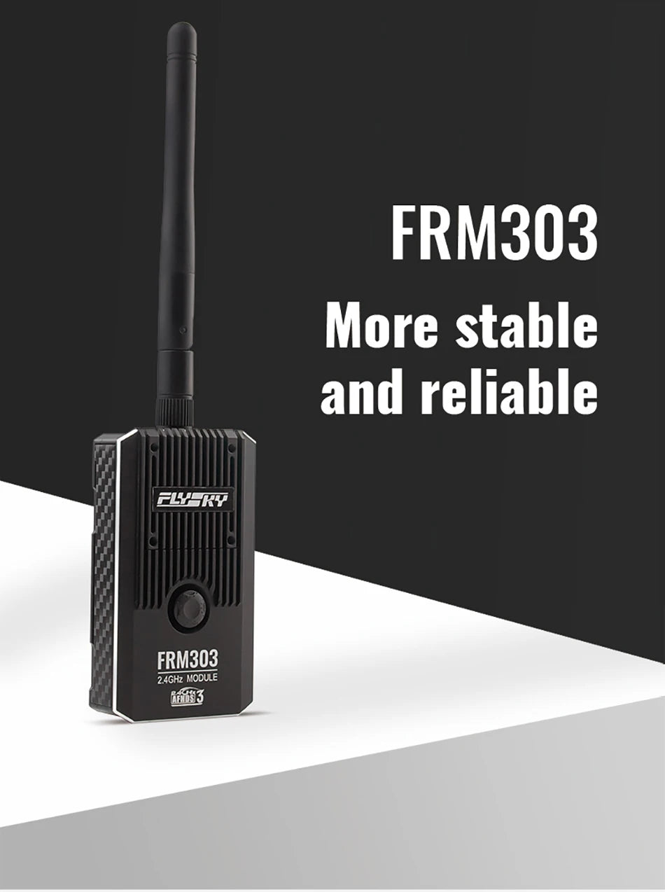 FLYSKY FRM303 2.4GHz TX Module - AFHDS3 Extended Range 25mW-2W Over 80KM Signal Enhancement For PL18 EL18 PPM SBUS RC FPV Drone 8 FLYSKY FRM303 2.4GHz TX Module, ZLYSkY FRM3O3 24GHz MODULE Kems