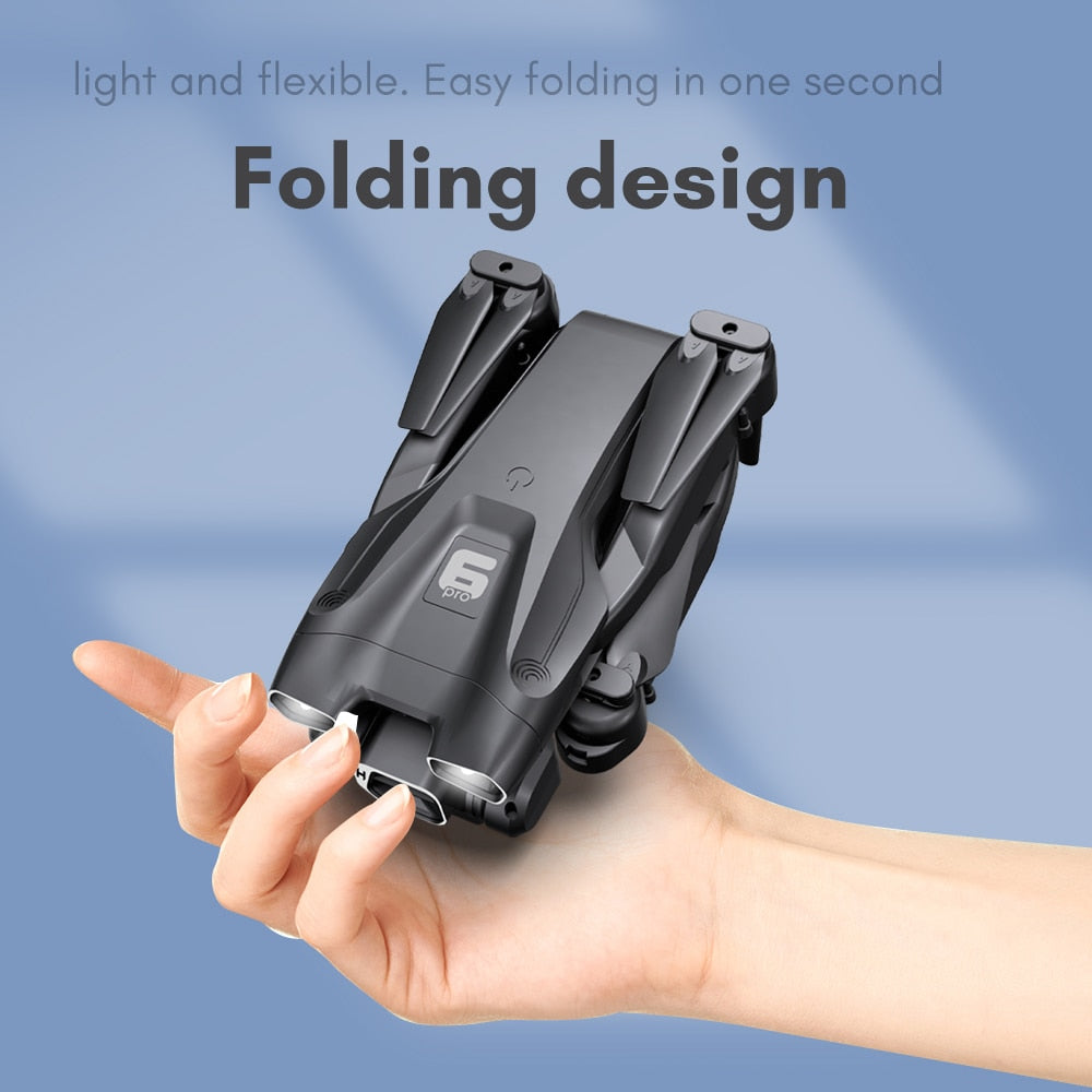 H66 Drone, light and flexible_in one second Folding design 6 folding