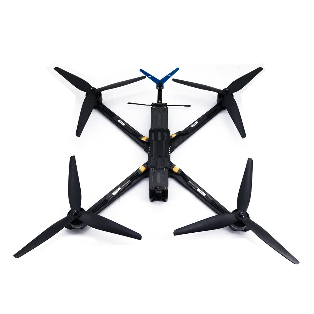 The Beyondsky 10inch FPV drone has specifications like brand name BEYONDSKY, compatible DIY drones, and features analog VTX/FPV racing capabilities.