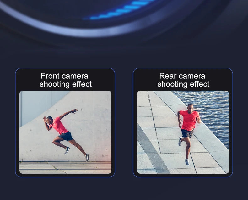 S172 Max Drone, front camera rear camera shooting effect shooting