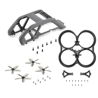 Genuine Original DJI Avata Drone Spare Part – Propeller (Ø73.7mm, 2.1g), Upper Frame & Propeller Guard Protective Cover