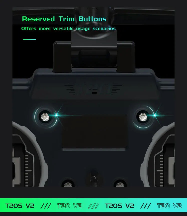 Jumper T20S T20 V2 - 2.4G 915MHz 1W RDC90 HALL VS-M Full Size Radio Remote Control Edgetx ELRS 12 Jumper T20S T20 V2 - 2.4G 915MHz 1W