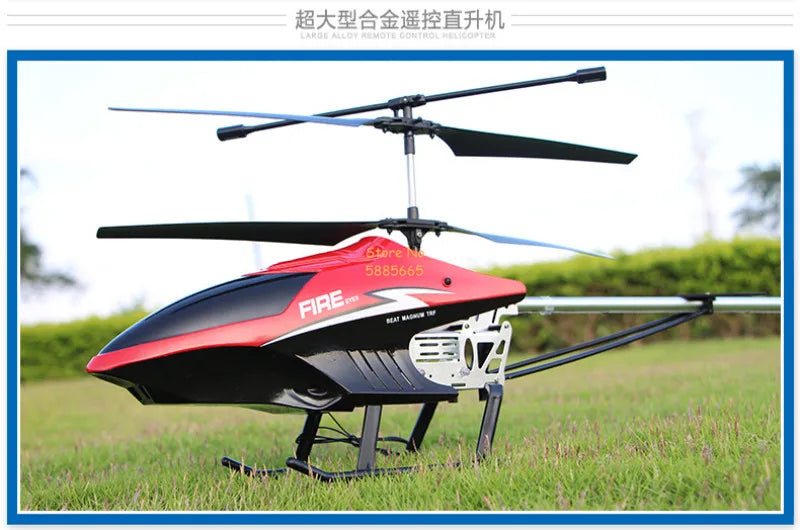 80CM Rc Helicopter, E+PASEREtt Store 5885665 Fire