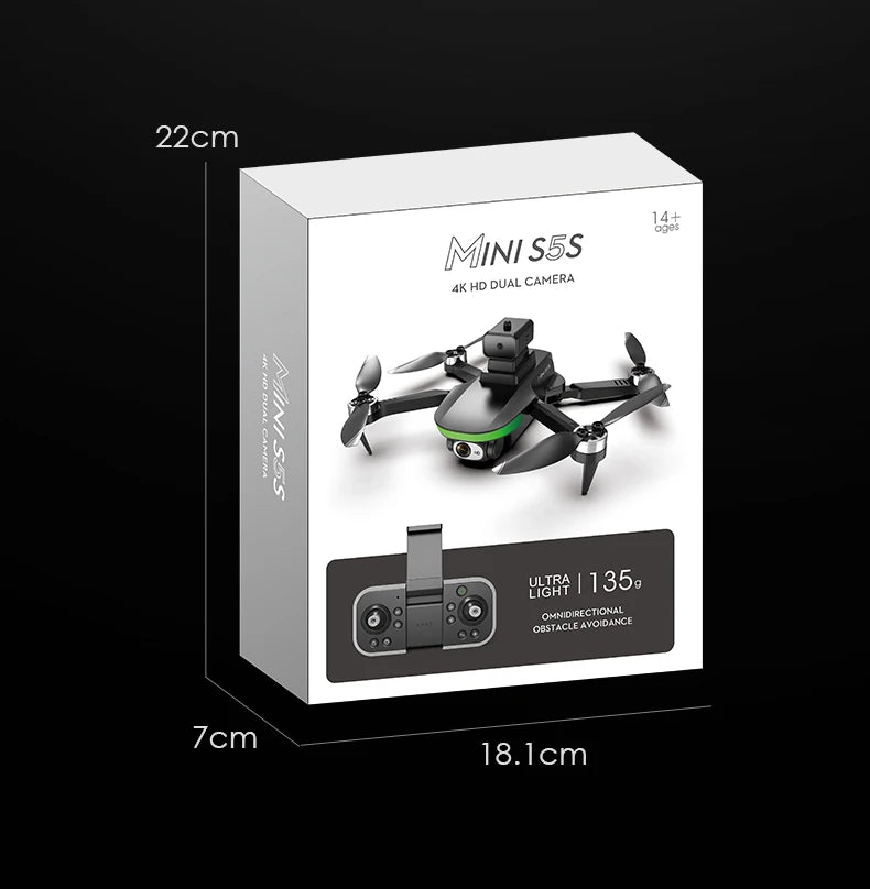 S5S Drone - 4k Profesional 8K HD Camera Obstacle Avoidance Aerial Photography Brushless Foldable Quadcopter 1.2km 41 S5S Drone - 4k