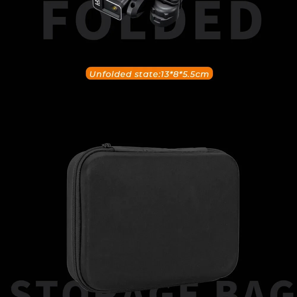 E66 Drone - Professional HD Camera, FO ED Unfolded state:13*8*5.Scm 0