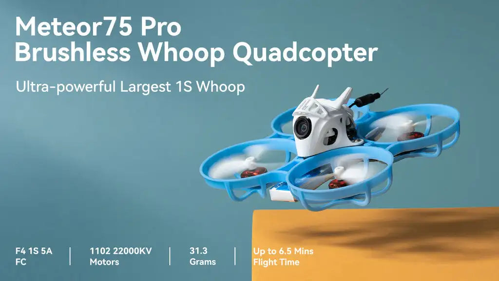 Meteor75 Pro Brushless Whoop Quadcopter Ultra-powerful Larges