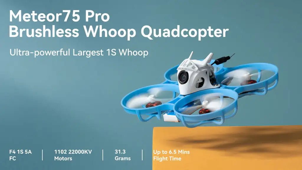 BETAFPV Meteor75 Pro Brushless Whoop Quadcopter 13 Meteor75 Pro Brushless Whoop Quadcopter Ultra-powerful Larges