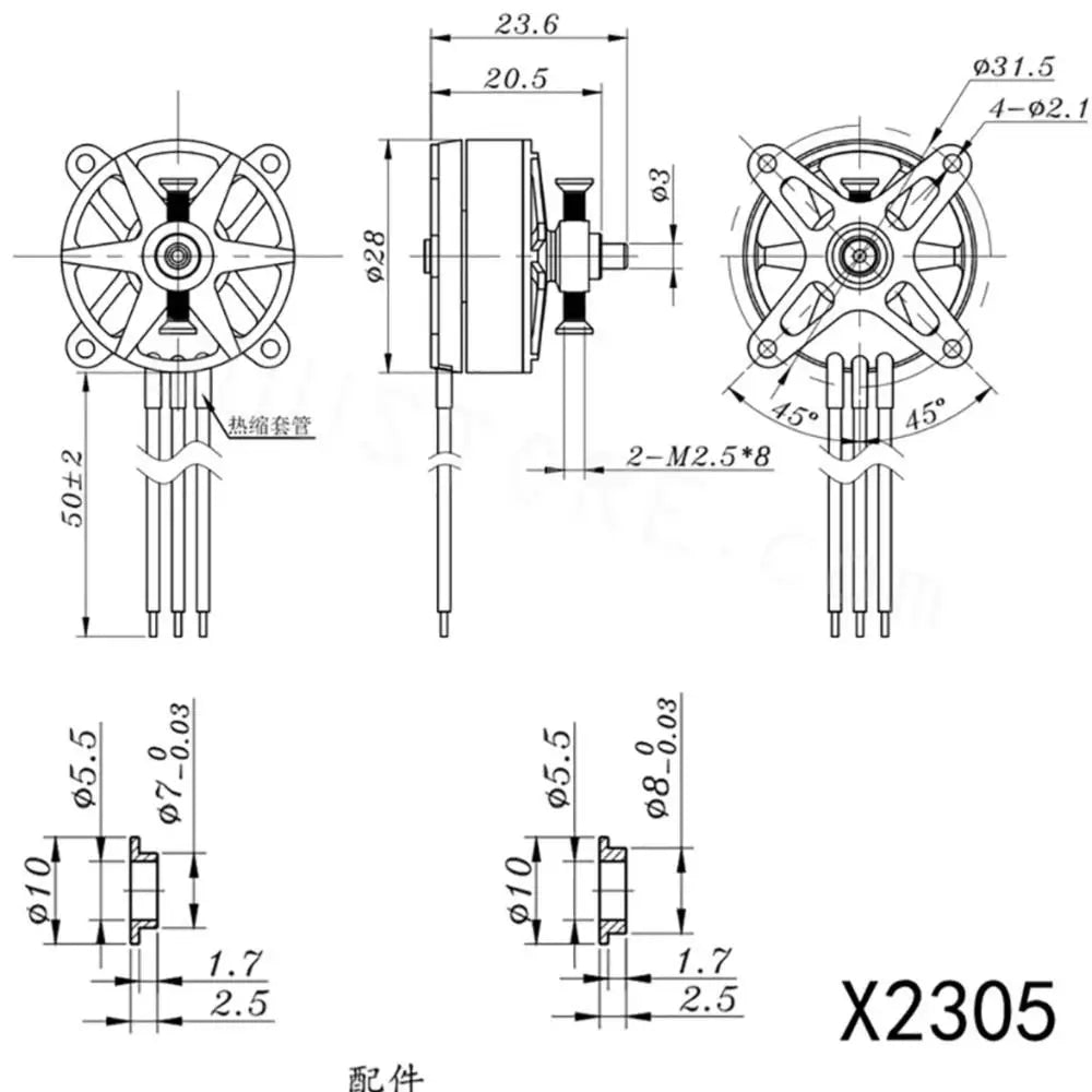 Sunnysky F3P Indoor Power Motor SPECIFICATIONS Use : Vehicles