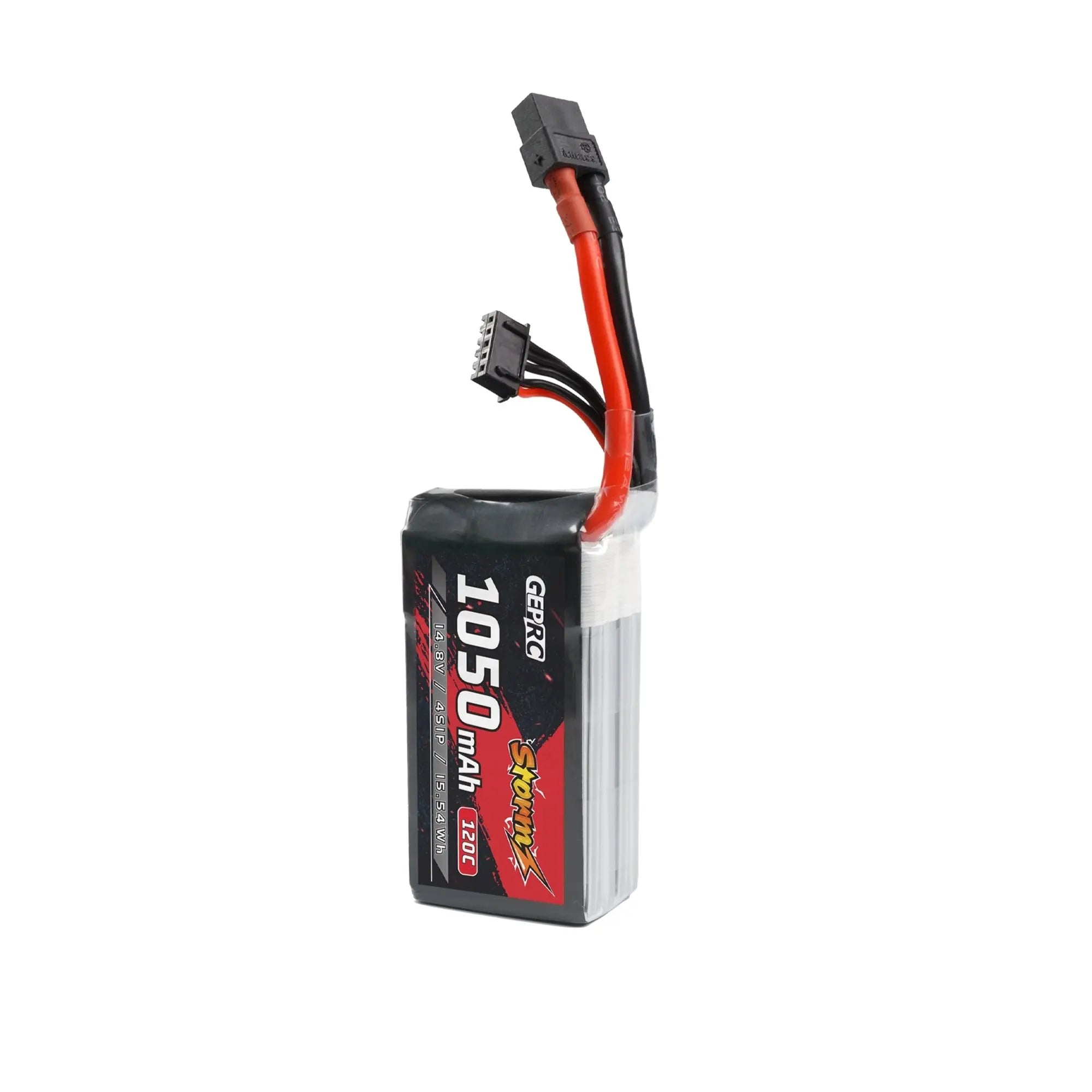 GEPRC Storm 4S 1050mAh 120C Lipo FV Battery, ruptured battery should be disposed of in time . battery voltage should be 80V-3