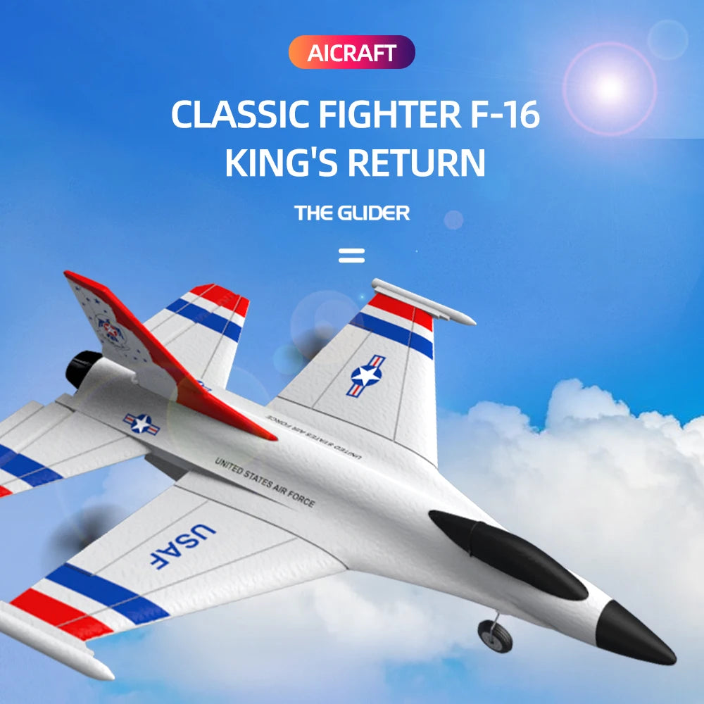 F16 Foam RC Airplane, AICRAFT CLASSIC FIGHTER F-16 KING'S RETURN 