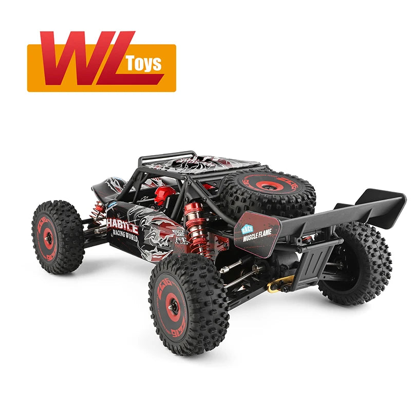 Wltoys 124017 124007 1/12 2.4G Racing RC Car, WE Toys 'habrt duclealuie Wretorl