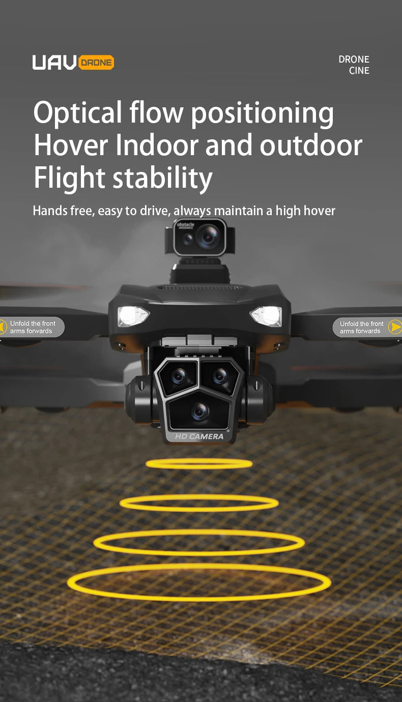 P20 GPS Drone, Optical flow positioning Hover Indoor and outdoor Flight stability Hands free, easy to drive