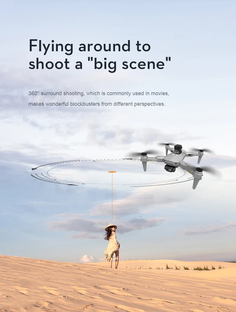 XYRC K80 PRO MAX GPS Drone, flying around to shoot a "big scene" makes wonderful blockbus