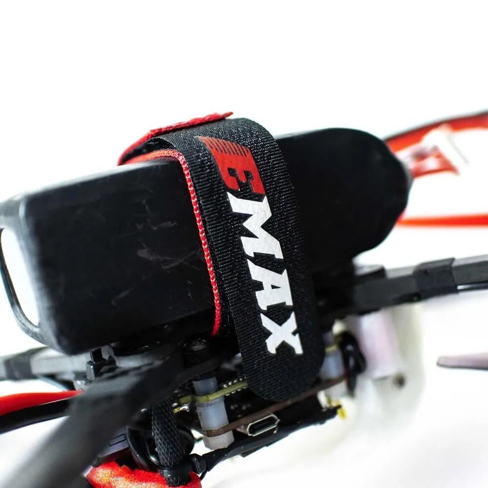 EMAX 2 PCS LiPo Battery Strap, new design with a rubber coating to assure maximum anti-slip grip