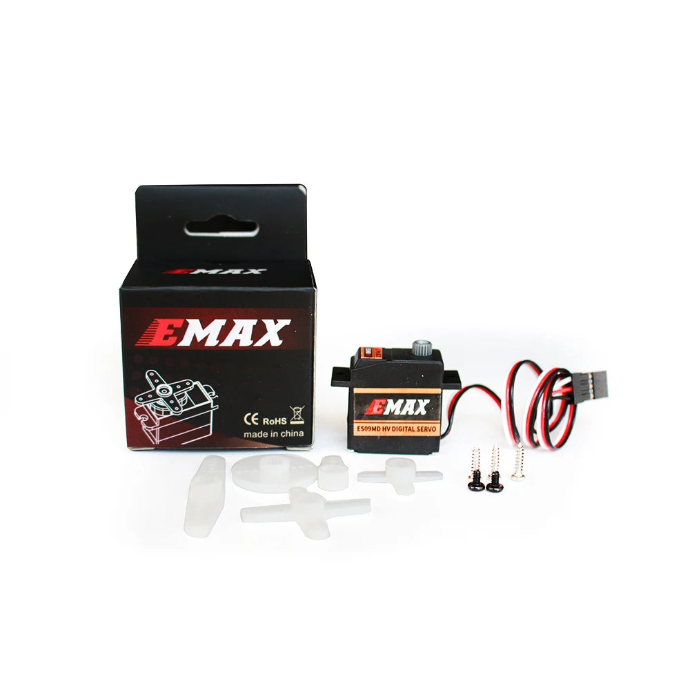 EMAX ES09MD - 13.5G HV Metal Gear Digital Servo 21T Servo for RC Car Truck Robot Upgrade Parts