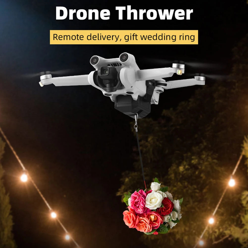 Drone Drop System / Drone Thrower , Drone Thrower Remote delivery, gift wedding 