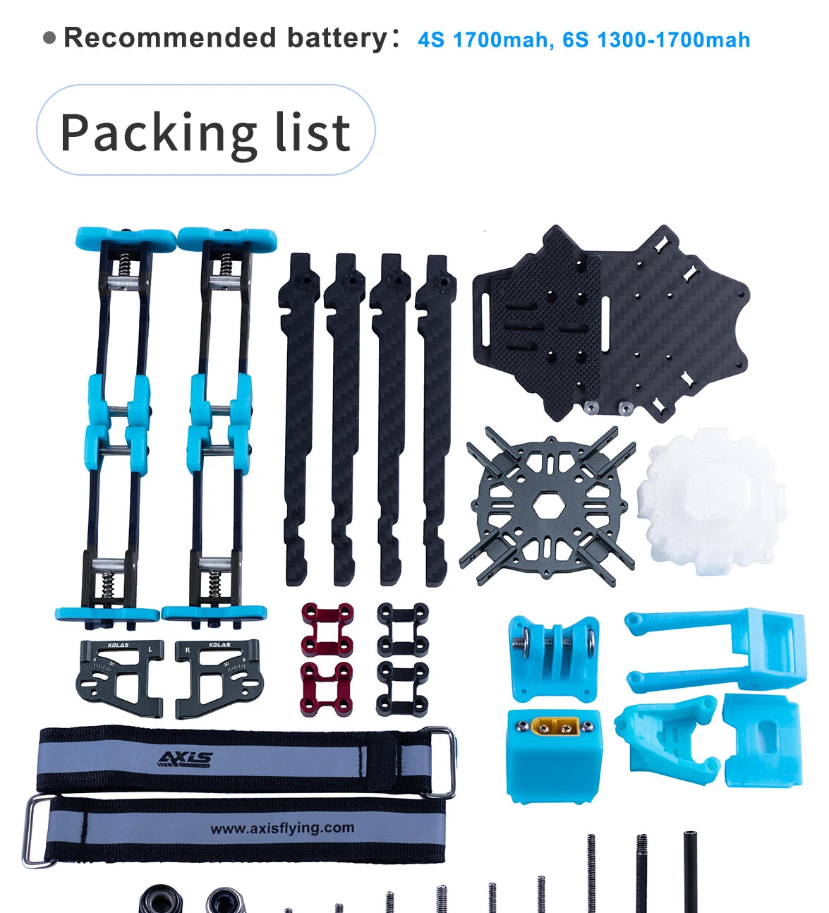 Axisflying KOLAS6" - 6inch Foldable FPV for Mid Long Range / Cinematic Drone with GPS - 6S 11 Axisflying KOLAS6", axisflying:com offers a wide range of batteries . a