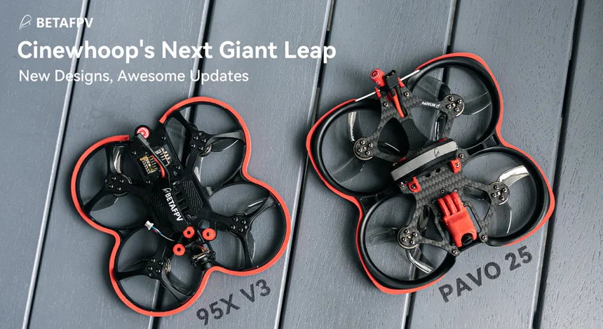 BETAFPV Pavo25 2.5" Cinewhoop Drone, BETAFE Cinewhoop's Next Giant Leap New Designs; Awesome