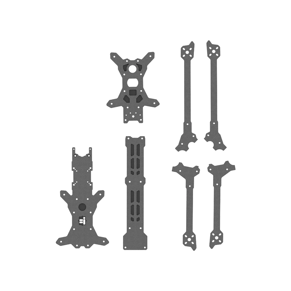 iFlight Chimera7 Pro V2 FPV Replacement Parts for Side Panels/middle plate/top plate/bottom plate/arms/screws pack
