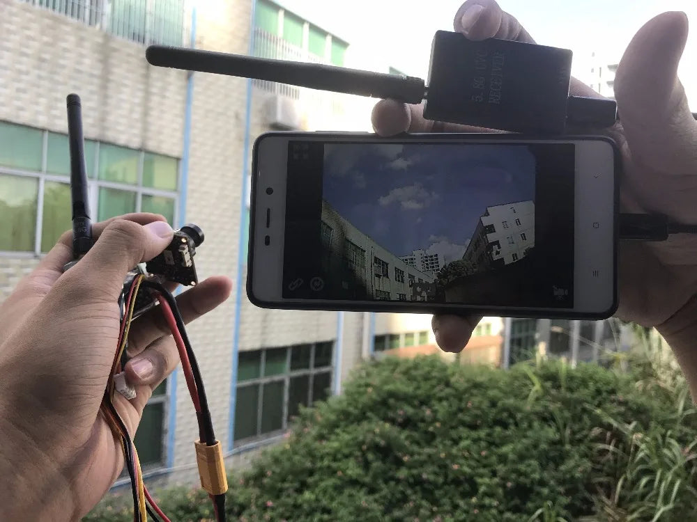 Brass antenna Five bands 40 channels with Raceband Specification: Item No.