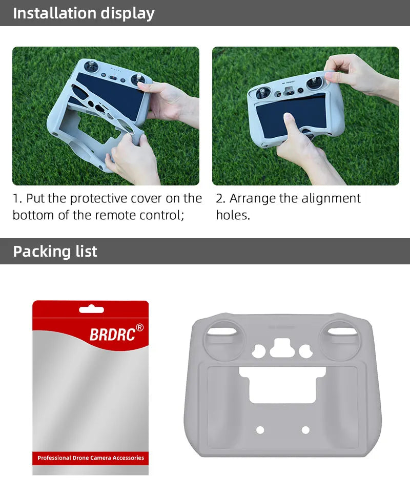 BRDRC Professional Drone Camera Accessories - Packing list .